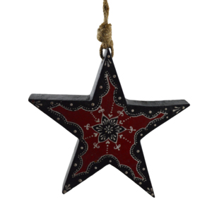 Zikra Handicrafts Wooden <b>Star</b> Ornaments Eco-Friendly Durable Modern Design Customized Size Indoor Outdoor Christmas Decor - Product Image 3