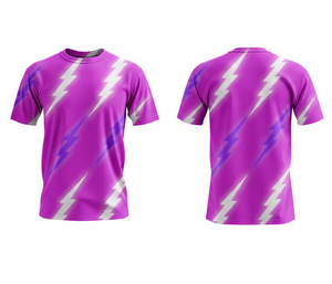 เสื้อยืดแบบซับลิเมชั่นสั่งทำจำนวนมาก |   ไซส์ผู้ชาย ผู้หญิง และเยาวชน |   ชุดกีฬาฝึกซ้อมน้ำหนักเบา แห้งเร็ว - Product Image 6
