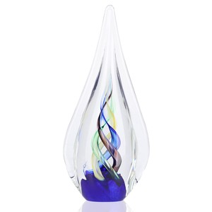 Sculpture de caméléon en bois de manguier multicolore et éclatante |   Vente en gros - Product Image 4
