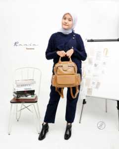 Bolsos cruzados de moda, mochilas para mujer, bolsos de hombro de cuero PU, mochila de cuero, nuevo diseño, mochila de gran capacidad para mujer - Product Image 1