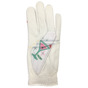 Gants de golf en cuir de cabretta, en peau de mouton, doux, confortables, antidérapants, avec sangle de poignet réglable, pour homme, main gauche, à enfiler. - Product Image 3