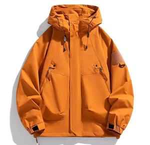 Chaquetas con capucha de moda para hombre y mujer, chaquetas casuales con cremallera para primavera y otoño, chaquetas deportivas unisex para exteriores. - Product Image 4
