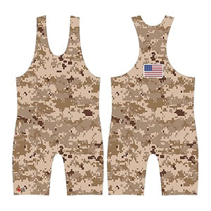 Trajes Deportivos y Monos Activos con Tu Logotipo y Texto, Trajes de Lucha Personalizados para Equipos Patrióticos de EE. UU. - Product Image 2