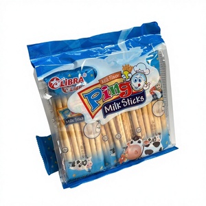 Sampling Service| Unique Tasty Milk Stick <b>Biscuits</b> 186g Butter Flavor Sweet Snack ODM Vietnam Factory Direct - Product Image 1