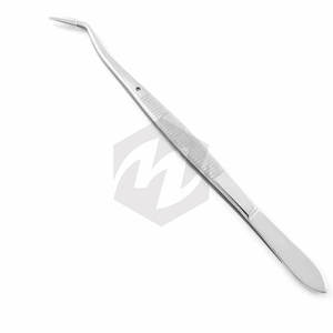 คีมคีบคุณภาพสูงสำหรับงานศัลยกรรมทางทันตกรรม ปลายแหลมแบบมุมเฉียง คีมคีบแบบมืออาชีพ คีมแอดสัน - Product Image 2