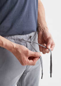 Pantalones de Hombre Estilo Jogger Unisex, Cómodos, Casuales, 100% Algodón, Tela de Lona Transpirable y Ecológica con Bolsillos - Product Image 6