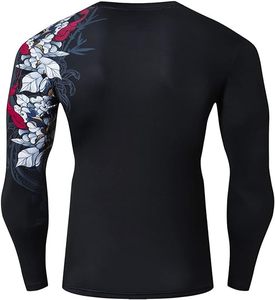 Rashguards de MMA de Spandex/Poliéster, Manga Larga, Transpirables, Unisex, Hechos a Medida, Sublimados - Product Image 4