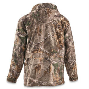 Veste de chasse imperméable à capuche pour homme, coupe-vent, chaude pour l'hiver, en polyester, avec logo personnalisé - Product Image 6