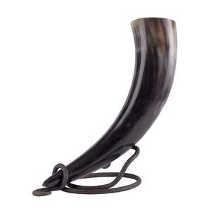 Taza Vikinga de Cuerno de Buey Auténtico de Alta Calidad, Personalizable con Diseño de Ángel/Animal, Hecha a Mano, Duradera, con Logotipo Personalizado para Fiestas Navideñas - Product Image 5