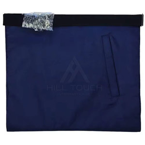 Tabliers maçonniques haut de gamme, design personnalisé avec coutures soignées, pour la tenue traditionnelle et une utilisation formelle, tabliers maçonniques durables - Product Image 2