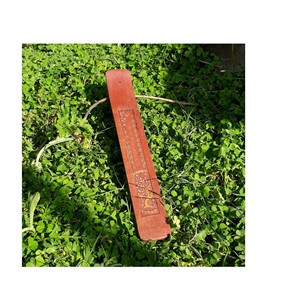 Support à bâtonnets d'encens en bois de haute qualité pour la maison, les fêtes, les temples, l'aromathérapie – Plateau décoratif fait main pour encens - Product Image 5