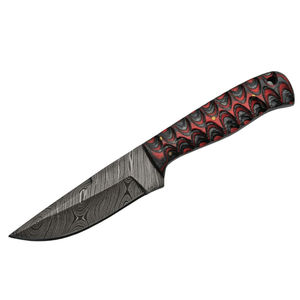Cuchillo de caza personalizado de acero inoxidable con perfil de espiga completa y empuñaduras de palisandro para uso en exteriores. Precio de venta al por menor. Cuchillos de caza. - Product Image 1