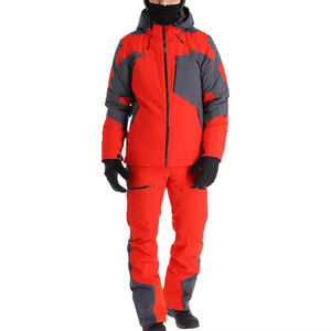 Vêtements personnalisés respirants pour hommes, combinaison de ski grande taille, vêtements d'hiver de haute qualité, tissu 100% polyester, combinaison de ski pour hommes - Product Image 1