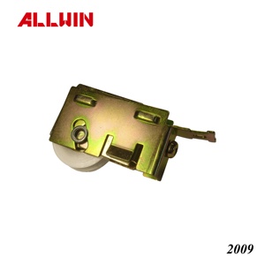 OEM ODM Design moderne ALLWIN Composants de fenêtre en fer et nylon pour porte coulissante de patio de type carrière en acier avec roulettes - Product Image 3