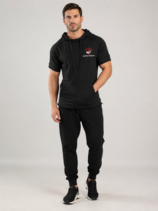 Conjunto Deportivo Unisex al por Mayor con Sudadera con Capucha y Pantalones Jogger, Logotipo Personalizado, Ropa Deportiva de Verano para Entrenamiento al Aire Libre - Product Image 3