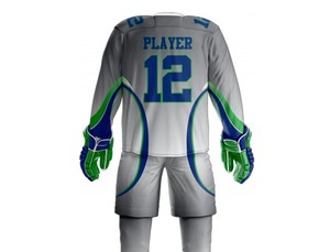 Uniforme de hockey sobre hielo para hombre de último diseño, alta calidad, transpirable, cómodo, totalmente personalizado, a precio económico. - Product Image 2