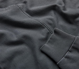 Sweat à capuche personnalisé en molleton 100 % polyester, coupe classique, respirant, séchage rapide, effet vieilli, délavé à l'acide, vintage, décoloré par le soleil - Product Image 6