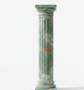 Columna de mármol de ónix, artesanías con forma de pilar de mármol - Product Image 1