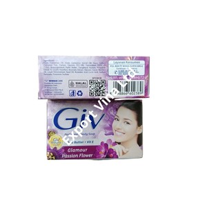 Wholesale Giv Bar <b>Soap</b> 76g White And Glamour Pasion Flower Skincare <b>Soap</b> - Product Image 3