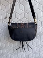 Sac bandoulière en cuir véritable de vache, sculpté à la main, style bohème, nouveaux sacs de créateur très demandés pour femmes