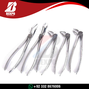 Kit dentaire professionnel 10 pièces : Pinces manuelles pour extraction dentaire, instruments chirurgicaux buccaux pour le retrait des dents 2026 - Product Image 4