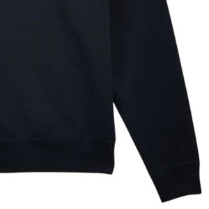 เสื้อสเวตเชิ้ตผู้ชายแบบซิป ¼ ตัว คอวี พิมพ์ลายตามสั่ง สีกรมท่า ผ้าฟลีซพรีเมียม แขนยาว เสื้อลำลองสำหรับฤดูหนาว อุ่นสบาย สไตล์สตรีทแวร์ - Product Image 6
