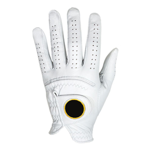 Guantes de Golf Blancos Originales OEM ODM para Hombre, de Cuero Cabretta Suave, Antideslizantes, Absorbentes del Sudor, Transpirables, Accesorios de Golf - Product Image 4