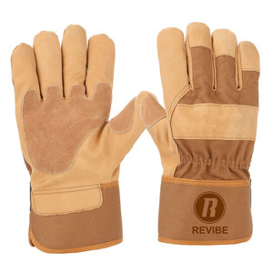 Gants de sécurité en polyester de haute qualité sur mesure, antidérapants, respirants, avec fermeture à cordon, REVIBE INDUSTRY, unisexe, fabriqués au Pakistan - Product Image 1
