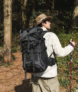 <b>Large</b> Capacity Outdoor Hiking Backpack Water Resistant Trekking <b>Rucksack</b> Adjustable Compression Straps Travel Bag - Product Image 5