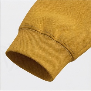 Conjunto de Sudadera con Capucha de 2 Piezas para Mujer, Amarillo Mostaza, Estampado Geométrico, Pantalones Deportivos Largos de Punto Casual y Top Corto, Corte Regular - Product Image 6