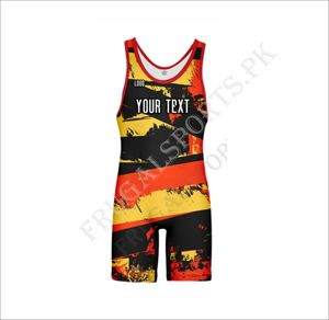 Combinaison de lutte personnalisée pour femmes et filles, uniforme d'équipe par sublimation pour clubs, écoles et compétitions - Product Image 2