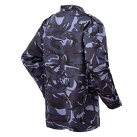 Veste tactique camouflage à rayures bleues Ghana Tiger Strip, uniforme tactique de fabrication industrielle