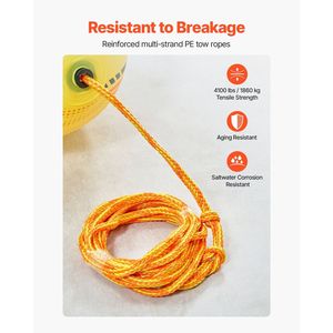 Booster Ball ad Alte Prestazioni in PVC Rinforzato, Tubo Gonfiabile Trainabile per Sport Acquatici e Nautica, Palloni Booster di Qualità Premium - Product Image 4