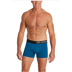 Ropa Interior Boxer Transpirable, Ligera, de Algodón, Tejido de Punto Suave, Cintura Elástica, para Hombre, Informal, para el Hogar, Fabricación ODM - Product Image 1