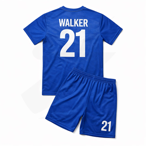 ชุดฟุตบอลแบบกำหนดเอง เสื้อฟุตบอล ระบายอากาศ แห้งเร็ว ผ้าตาข่าย โรงงานขายส่ง ผู้ผลิต - Product Image 3