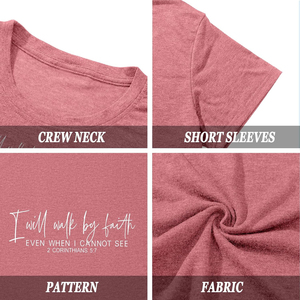 Camiseta de algodón para mujer de alta calidad con impresión personalizada, hecha en Pakistán, que refleja la identidad de tu marca a un precio económico. - Product Image 5