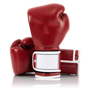 Guantes de Boxeo de Cuero Genuino con Logotipo Personalizado, Guantes de Boxeo para Jóvenes, Guantes de Boxeo de Dedo Completo - Product Image 1