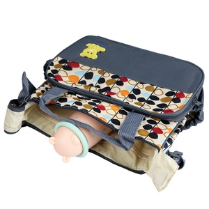 Set di 5 pz tasche isolate da viaggio borse a tracolla per pannolini per mamma e papà con fasciatoio per mamma e papà - Product Image 5