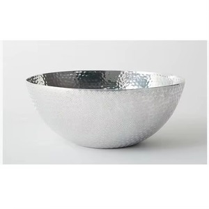 Frutero Moderno de Metal con Diseño Acanalado para Uso Decorativo en la Cocina o Sala de Estar - Product Image 3