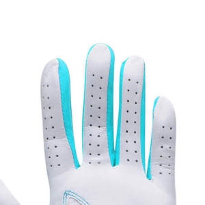 New Comfortable Men's Leather Golf Gloves Custom Color Best Quality Breathable Full Finger Non-Slip Cabarets - Product Image 5