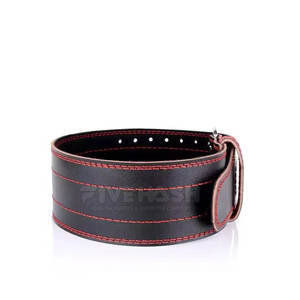 Ceinture en cuir à double boucle pour haltérophilie, entraînement de force en salle de sport, soutien du dos, musculation - Product Image 4