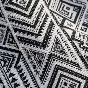 Sudadera con Capucha de Algodón Blanco para Hombre y Mujer, Estampado Tribal Geométrico Africano Dashiki Negro, Ropa Casual de Invierno - Product Image 5