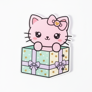 ถาดอะคริลิคสำหรับต่อขนตาลายการ์ตูนแมวน่ารัก ยอดนิยม ใช้สำหรับต่อขนตาแบบวอลุ่ม ทำพัดขนตา สำหรับร้านเสริมสวย - Product Image 1