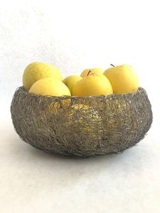 Modern Stainless Steel Wire Fruit <b>Basket</b> Round Metal Storage Bowl for Kitchen Dining <b>Table</b> Countertop Organizer - Product Image 5