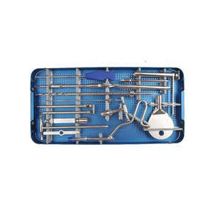 Kit d'instruments de chirurgie des ongles DC-PK-0055, jeu de vis cannelées de 6,5 mm, crochet de traction cutanée, instruments d'installation et de retrait de plaques osseuses - Product Image 3