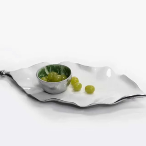 Tazón Multiusos de Metal con Acabado Esmaltado, Útil para Servir Frutas, Bocadillos y Alimentos Cocinados Fácilmente - Product Image 1