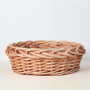 Premium Quality Elegant Natural Rattan <b>Basket</b> For <b>Bread</b> Pastry And Bakery Display Hand Woven Rattan <b>Basket</b> For Cafes Restaurants - Product Image 1
