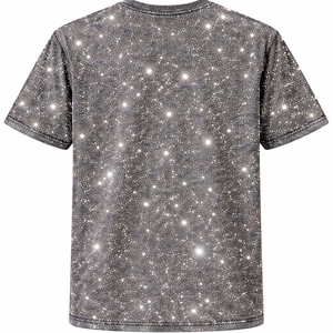 เสื้อยืดผู้ชายประดับเพชร ดีไซน์ใหม่มาแรง ขายดีที่สุด ขายส่งเสื้อยืดผู้ชายประดับเพชร - Product Image 5