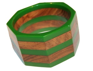 <b>Resin</b> Angel Style Bangle Fashion Jewelry for Women Model Design Customizable Color & Size Low Price Gift for Party Use in India - Product Image 4