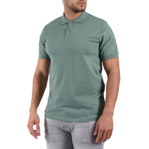 Camisetas Polo de Golf 100% Algodón de Manga Corta Antiarrugas para Hombre, Camisetas Polo con Logotipo Personalizado de la Empresa, Uniforme - Product Image 1